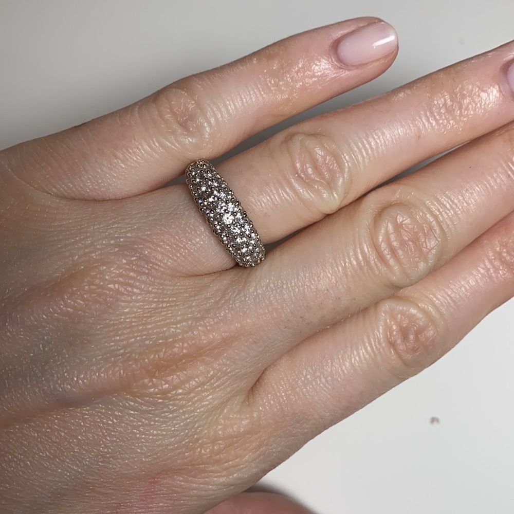 Swarovski crystal ring size 6